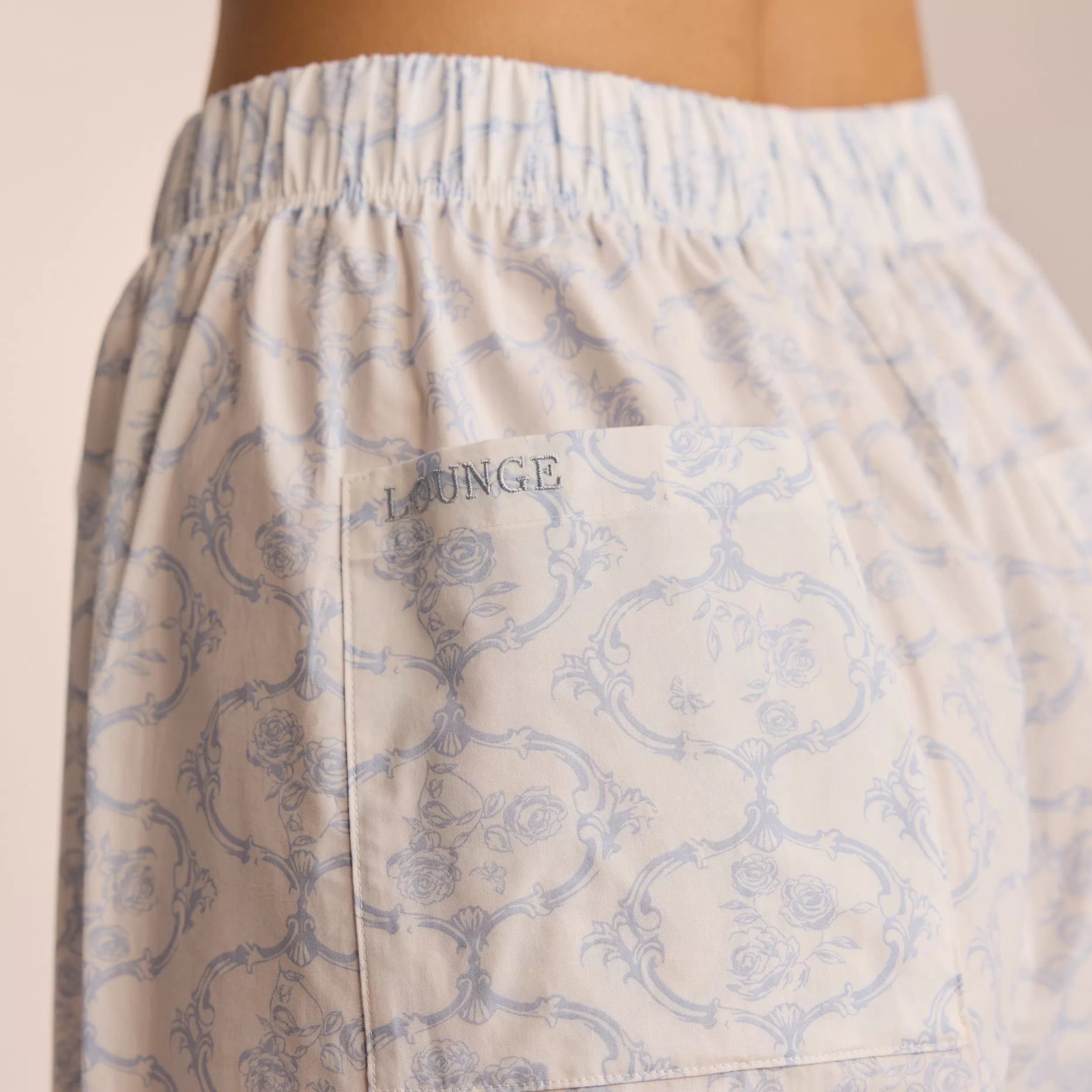 Baumwoll-Pyjamahose - ^Lounge Fashion