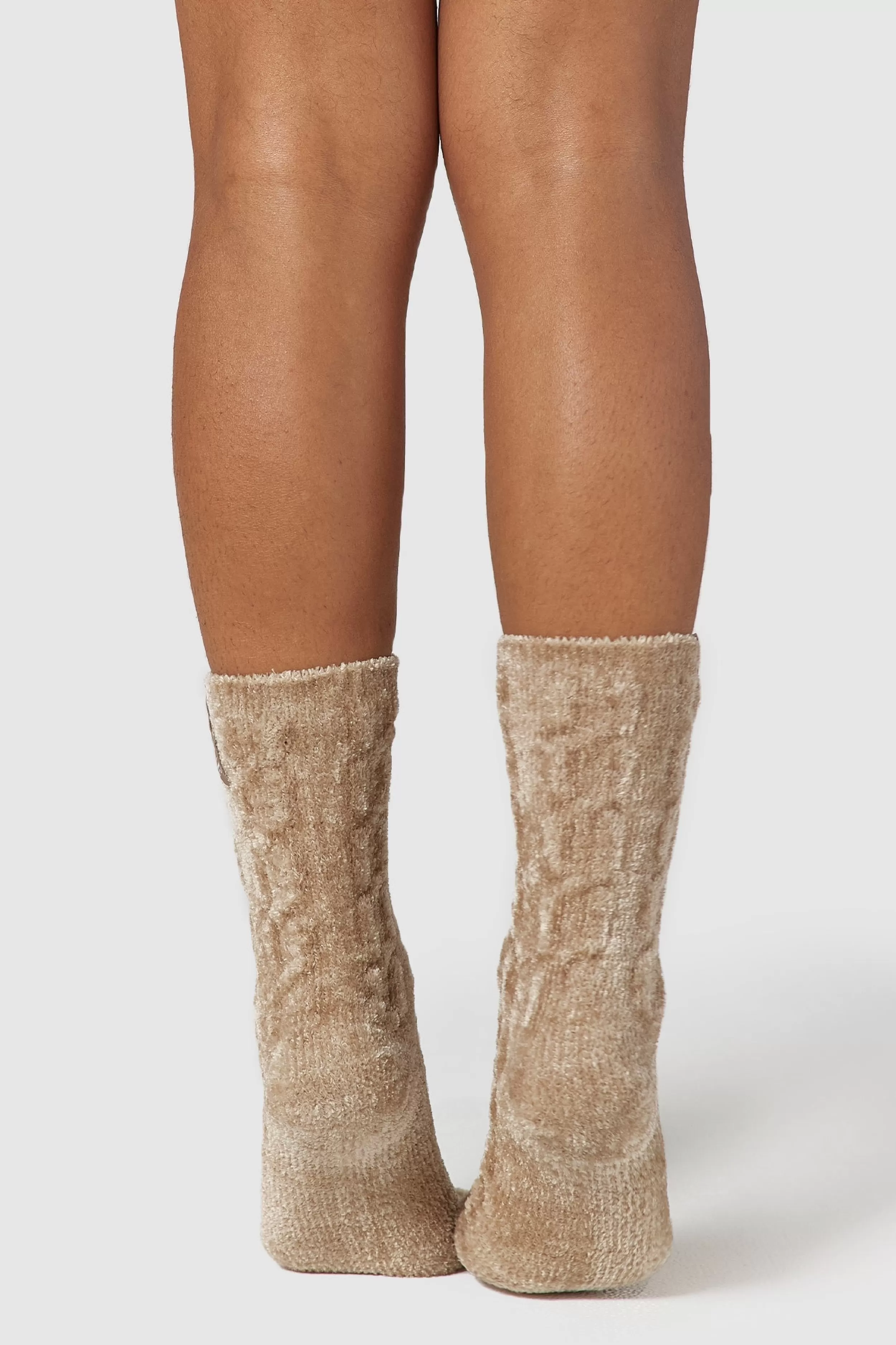 Chenille Gestrickte Socke - ^Lounge Fashion