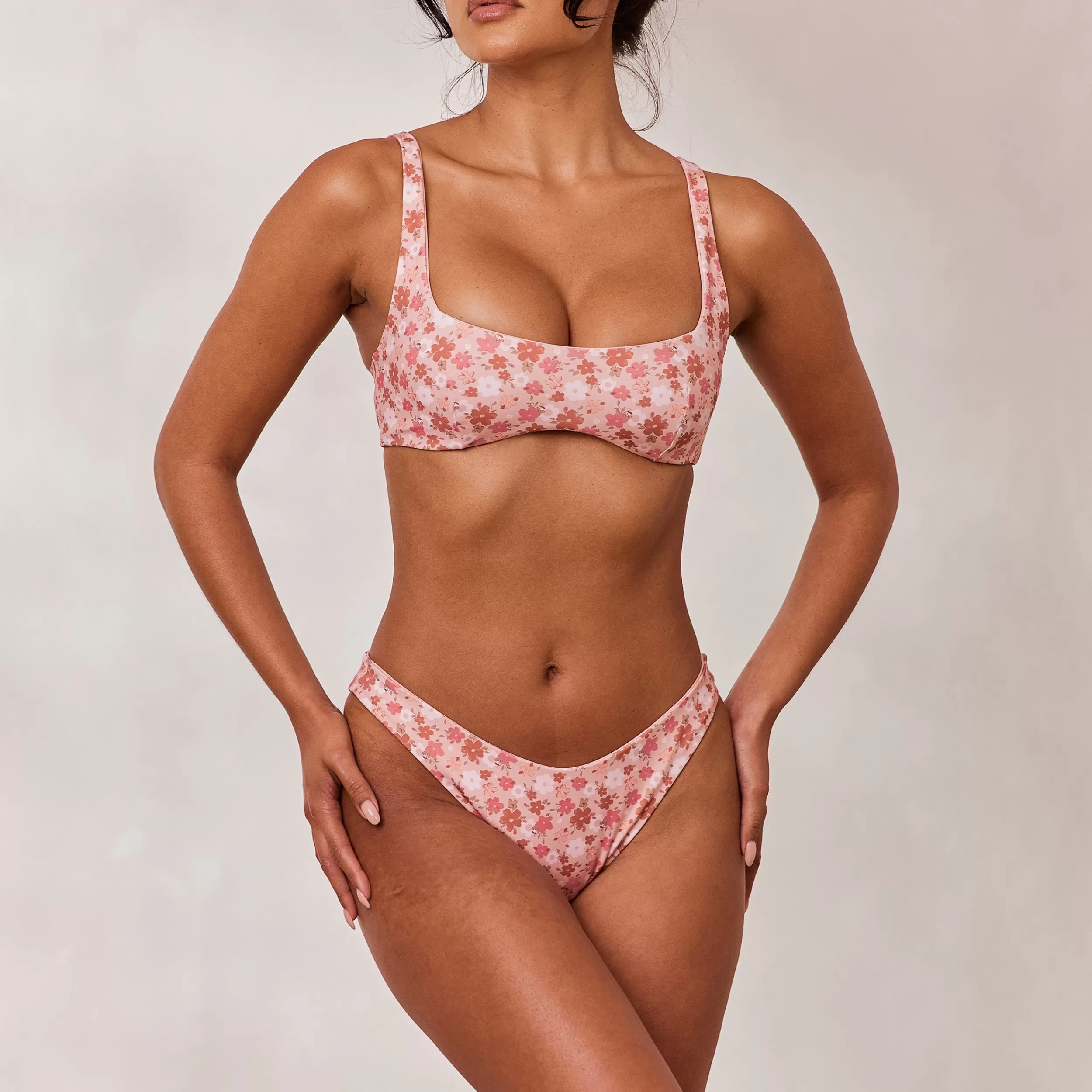 Doppelseitiges Plunge Bikini-Oberteil - ^Lounge Cheap