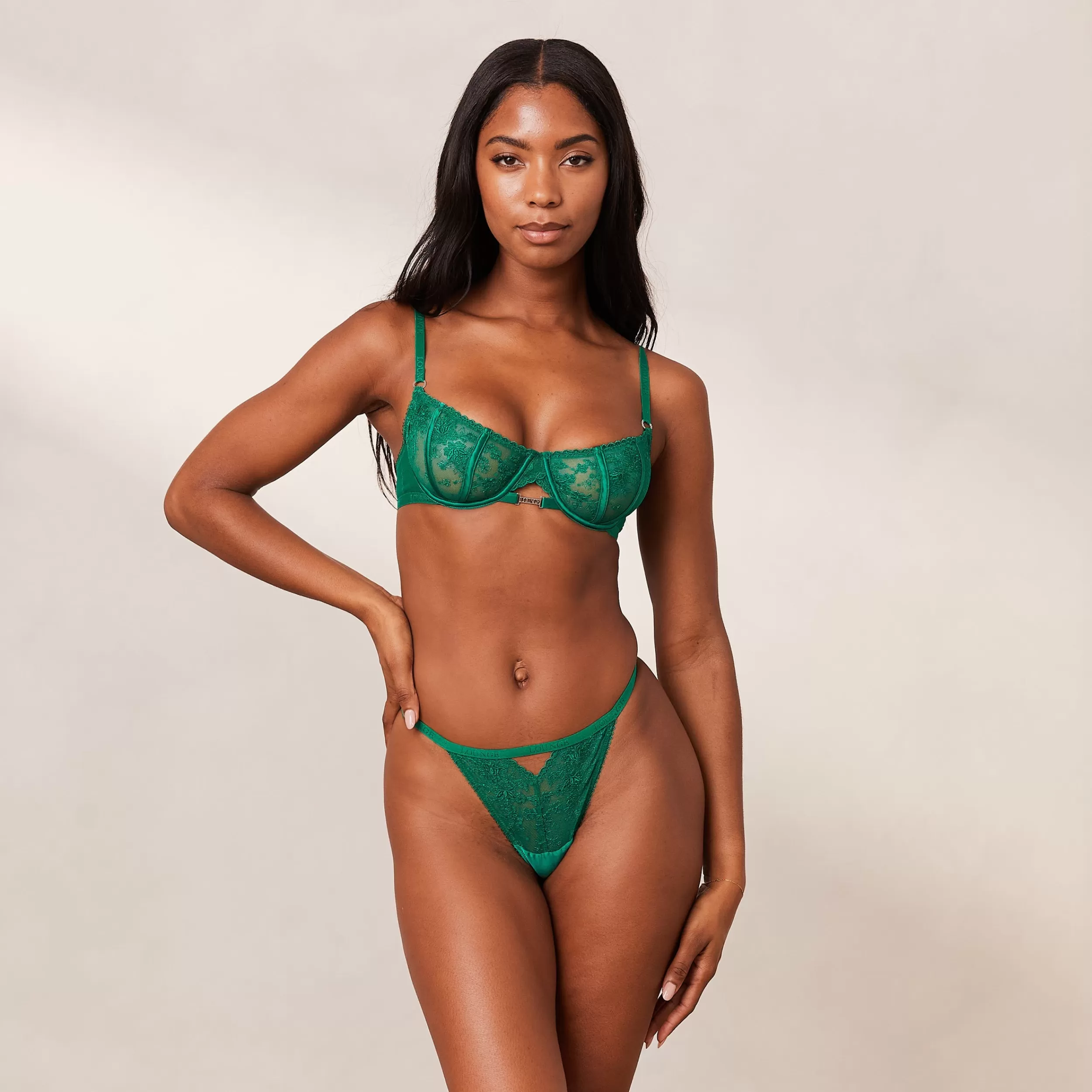 Flirt Balcony BH und String/Slip Set - ^Lounge New