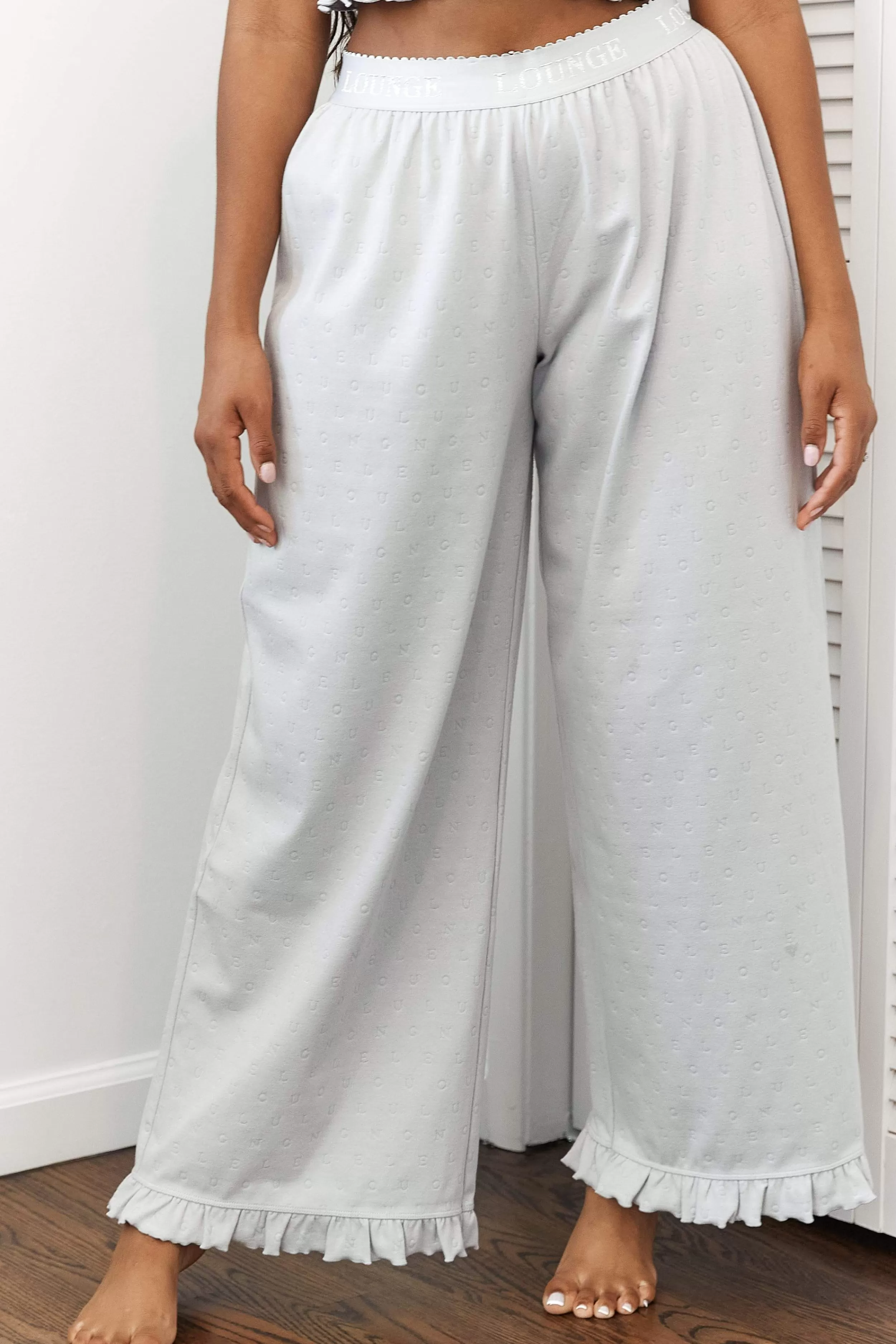 Frill Schlafanzug Hose - ^Lounge Discount