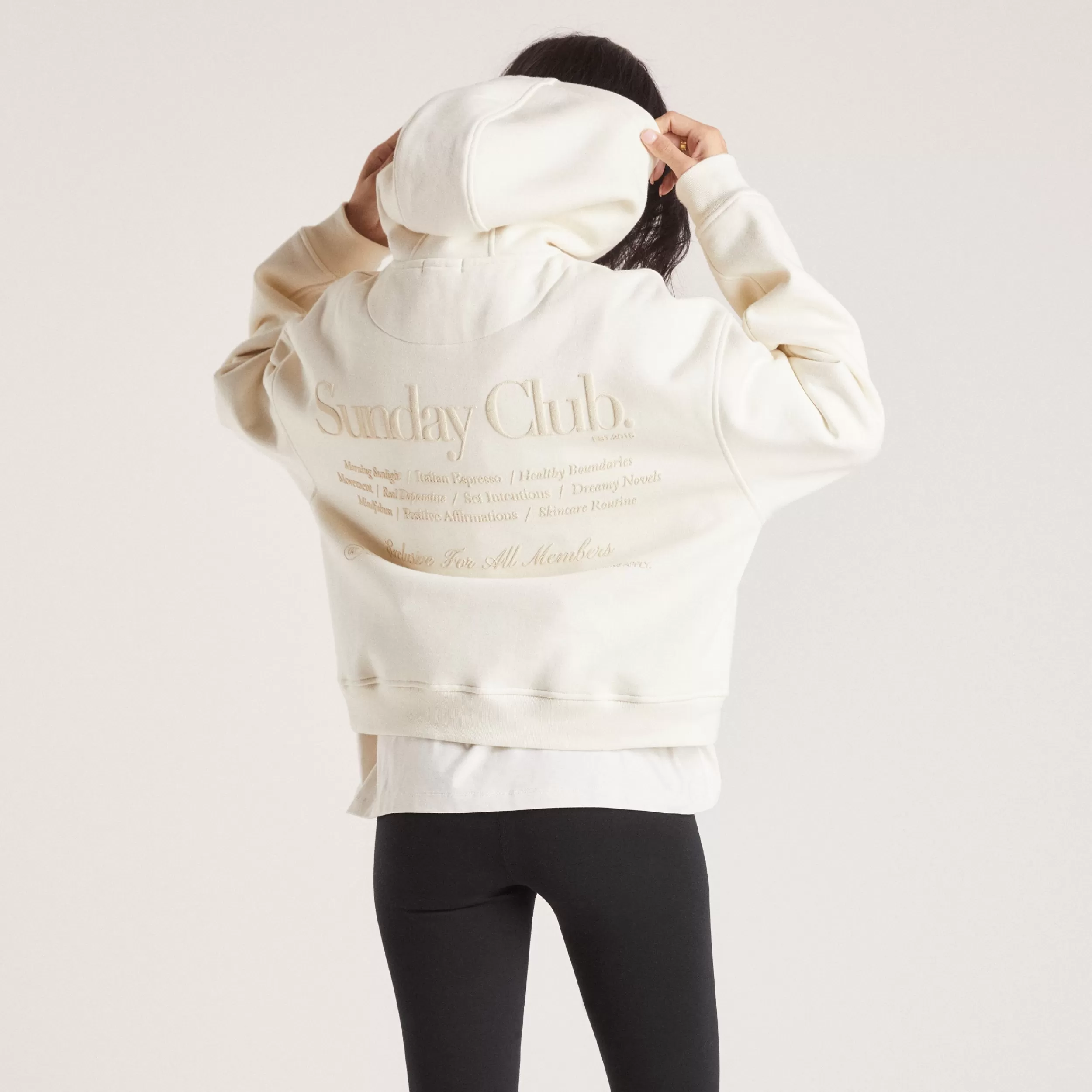 Kastenförmiges Hoodie - ^Lounge Cheap