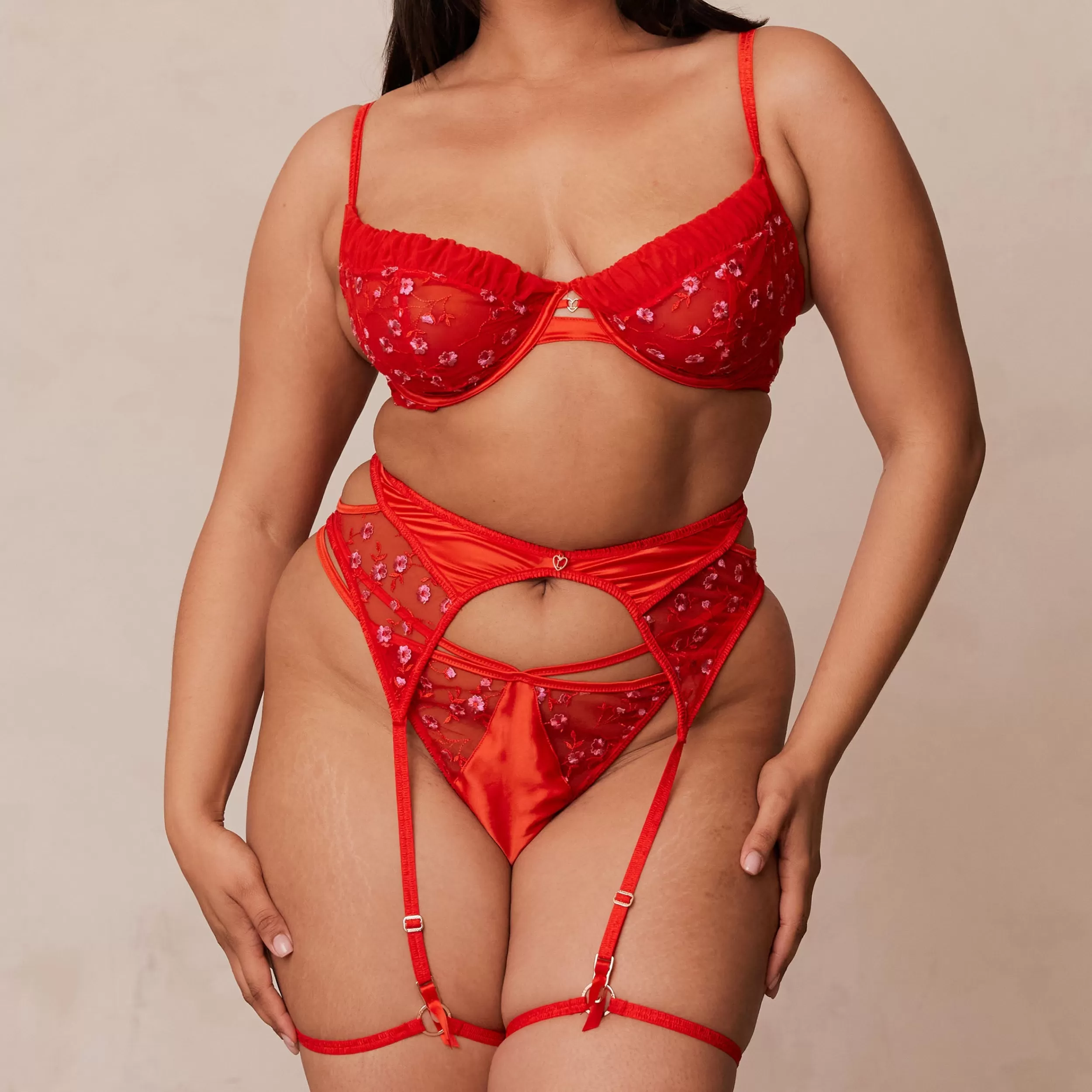 Katya Intimates String und Strumpfgürtel - ^Lounge Shop