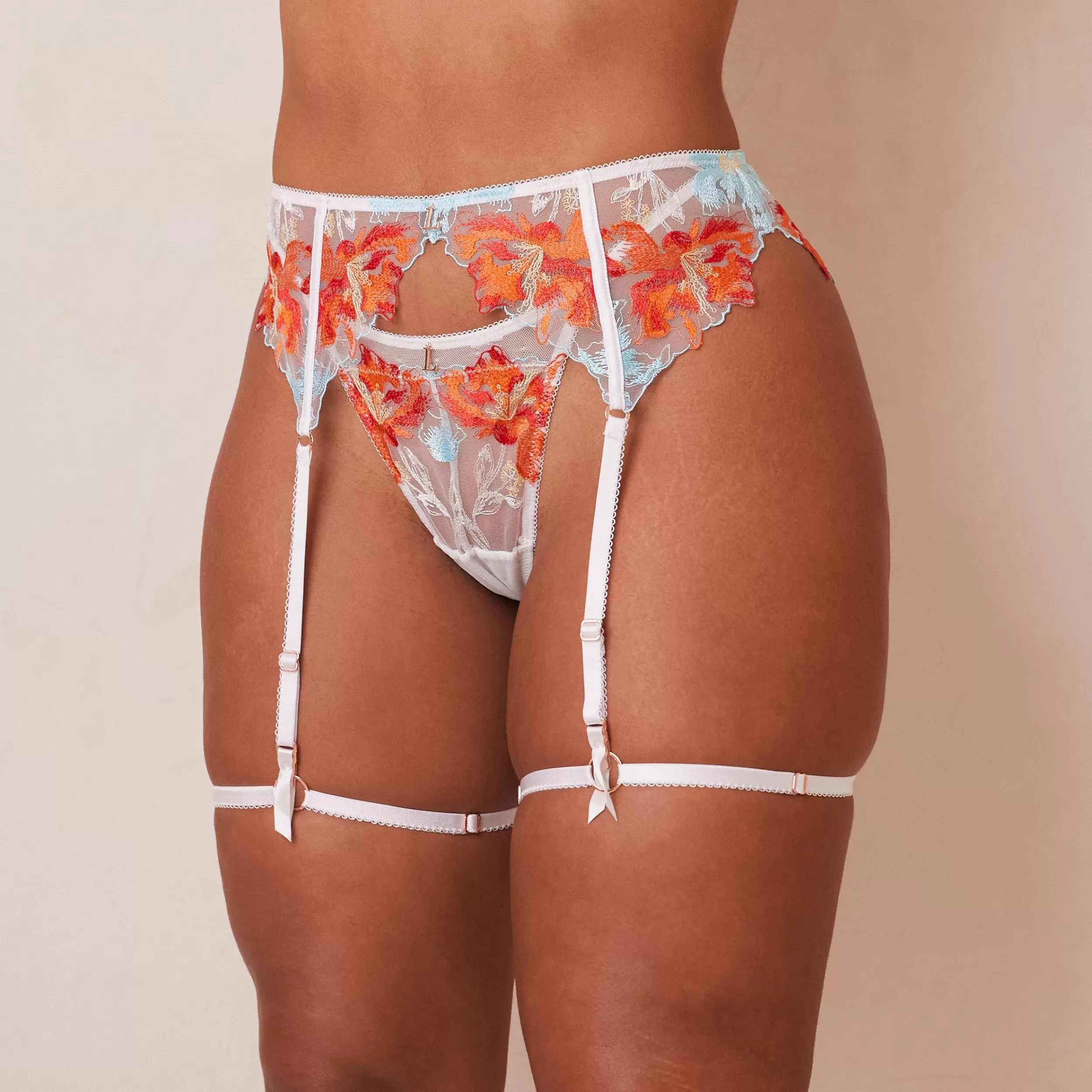 Lily Intimates String und Strumpfgürtel - ^Lounge New