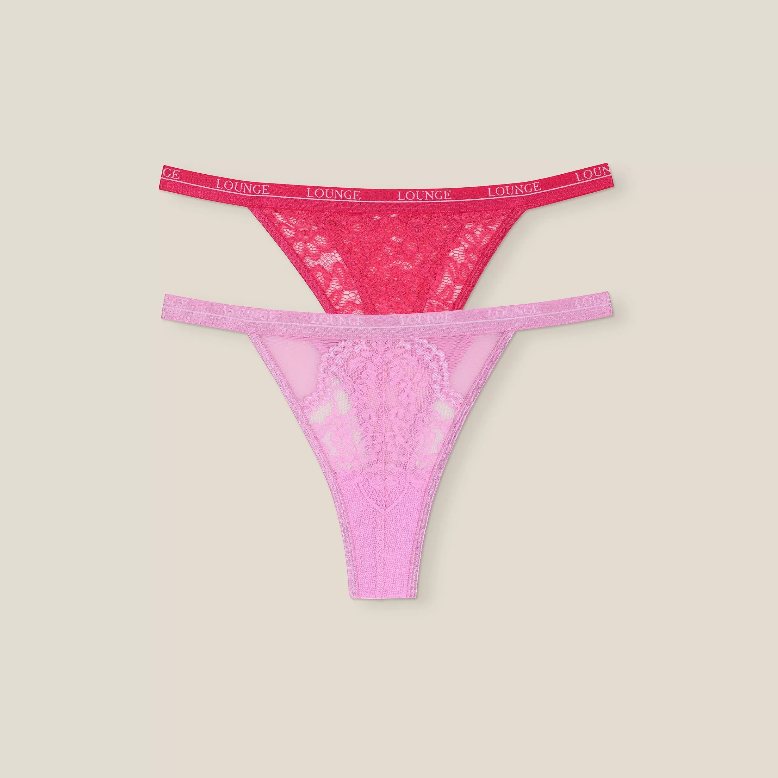 Limitierte Edition Blossom/Balcony String (2er Pack) - ^Lounge Fashion