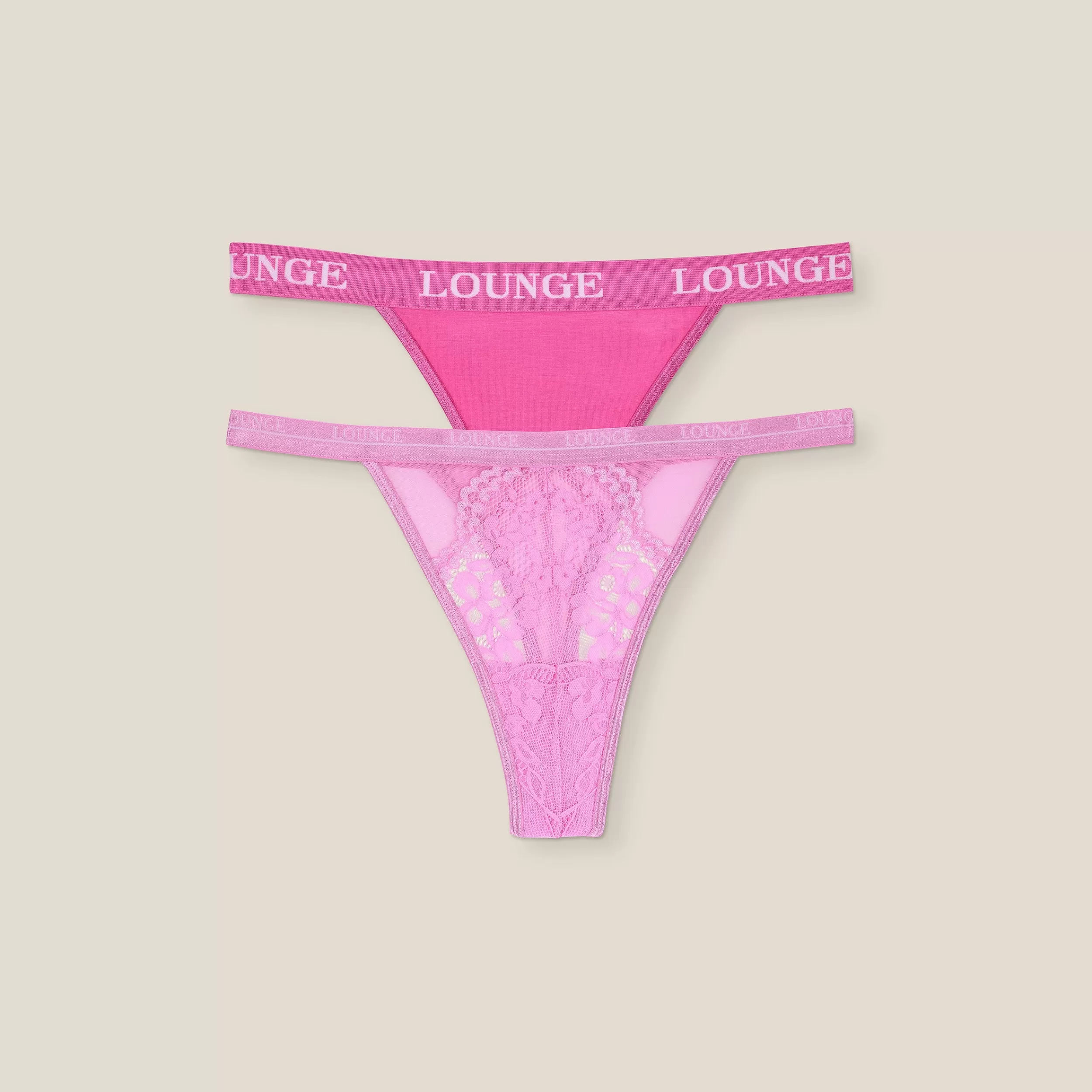 Limitierte Edition Blossom/Triangle String (2er Pack) - ^Lounge Sale