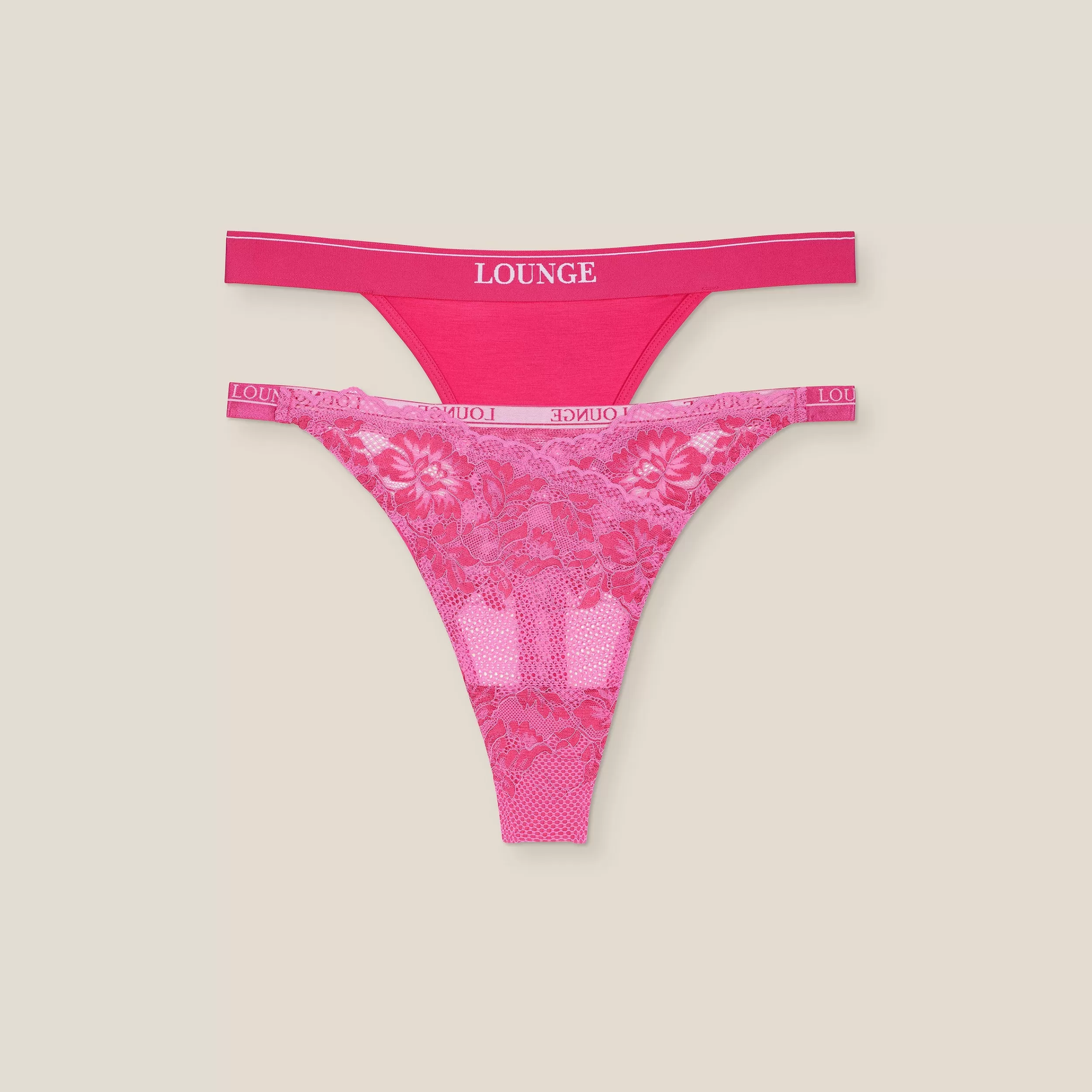 Limitierte Edition Luxe/Minimal String (2er Pack) - ^Lounge Fashion
