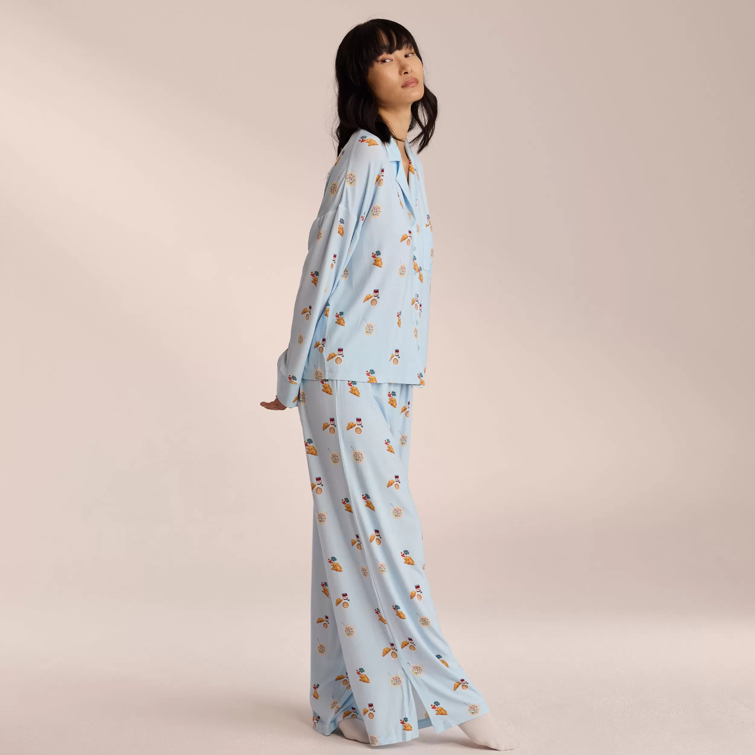 Modal Pyjamahemd - ^Lounge Cheap