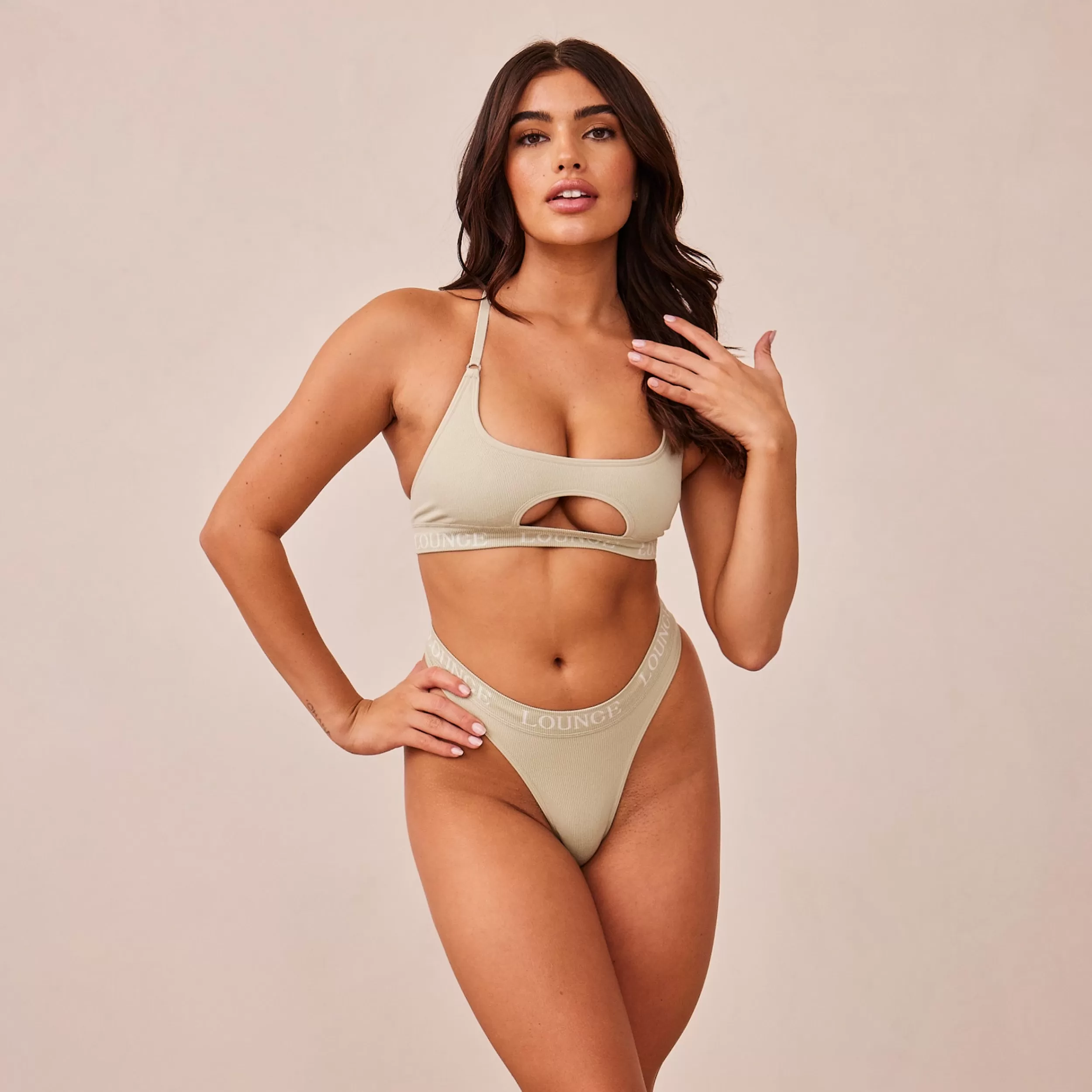 Seamless BH und String/Slip Set - ^Lounge Shop