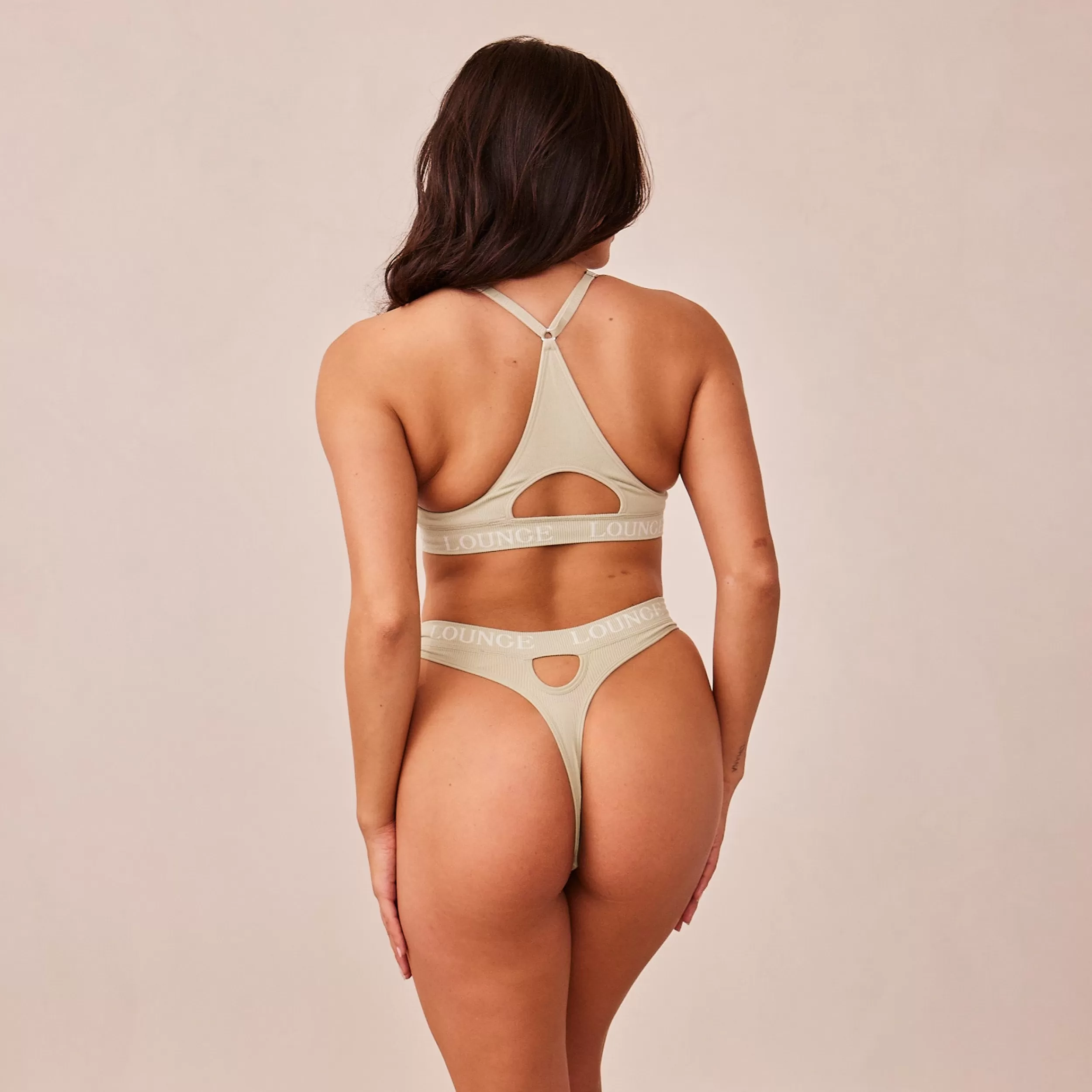 Seamless BH und String/Slip Set - ^Lounge Shop