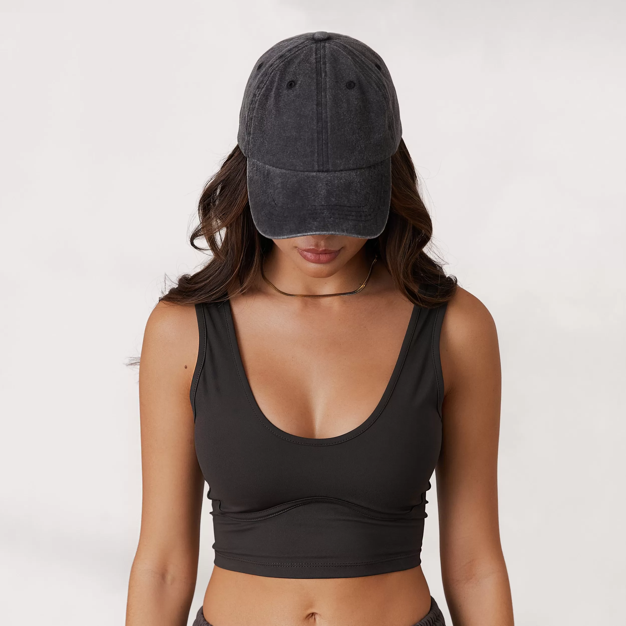Signature Kappe - Verwaschenes Schwarz^Lounge Flash Sale