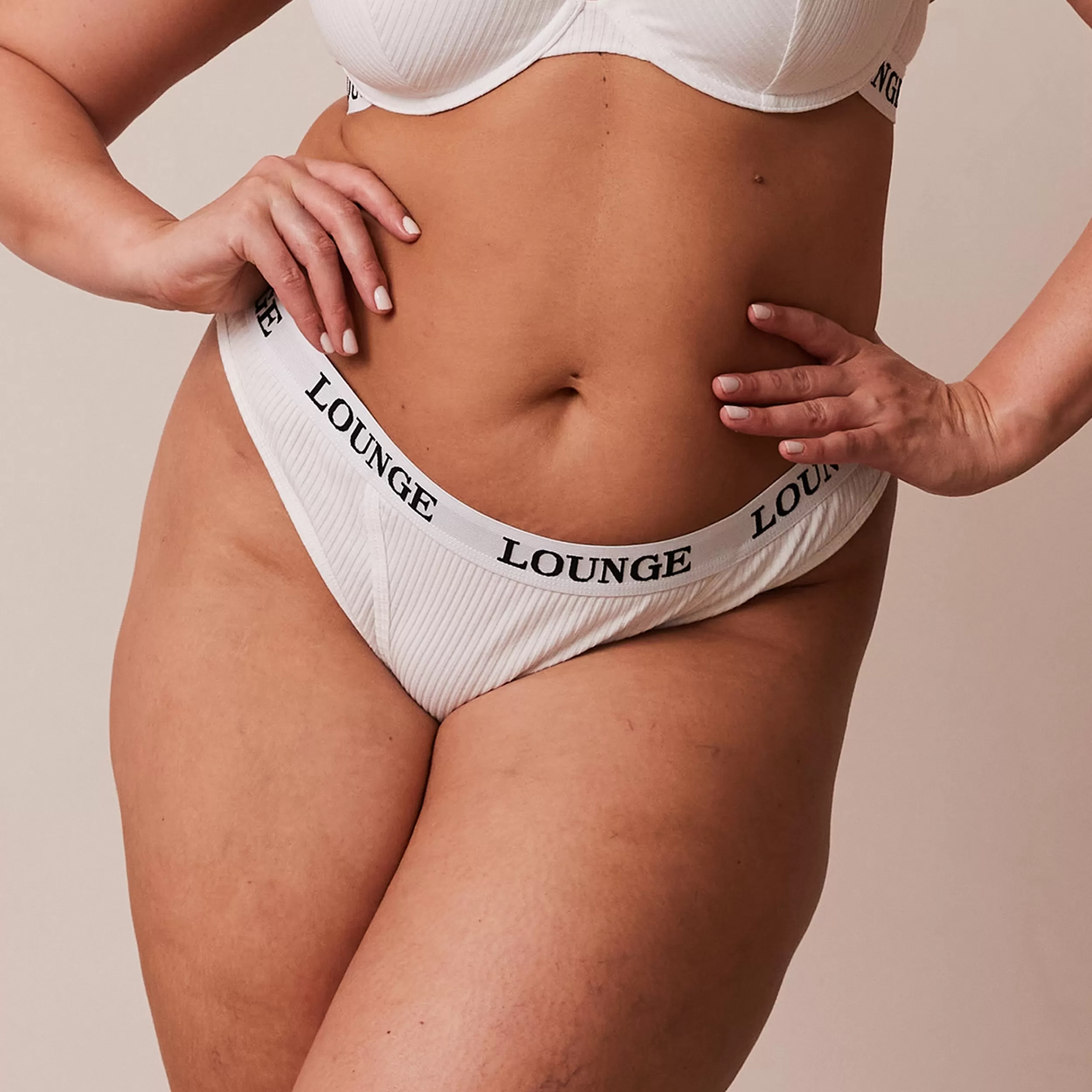 Ultra Comfort Ribbed String - ^Lounge Fashion